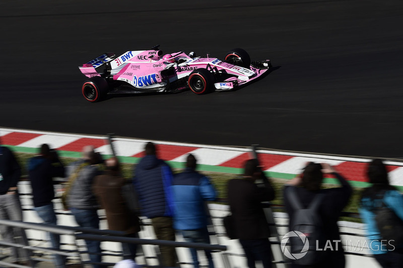 Эстебан Окон, Sahara Force India F1 VJM11