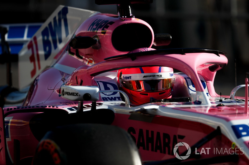 Эстебан Окон, Sahara Force India F1 VJM11
