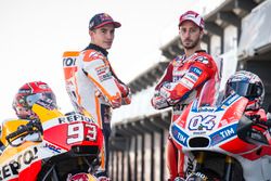 Marc Marquez, Repsol Honda Team, Andrea Dovizioso, Ducati Team