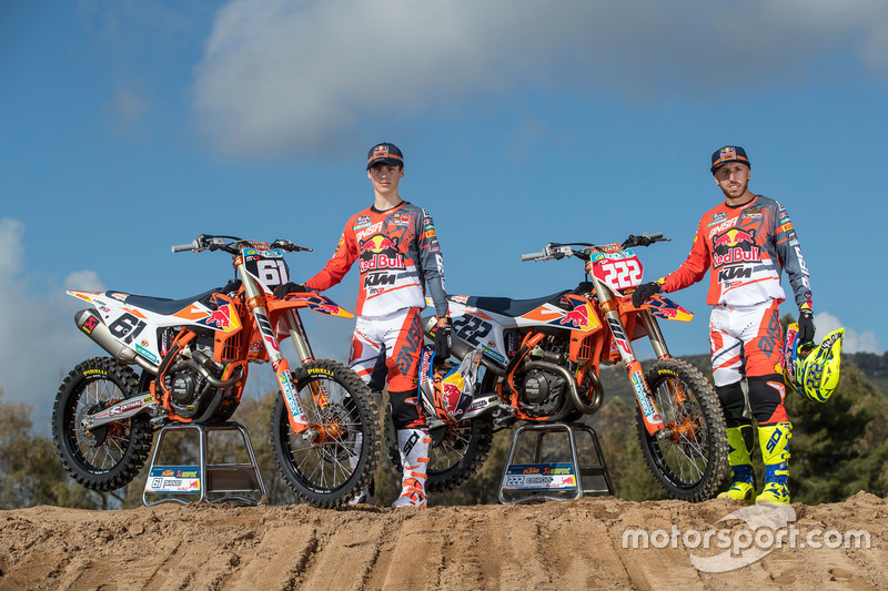 Jorge Prado e Tony Cairoli, KTM Factory Racing