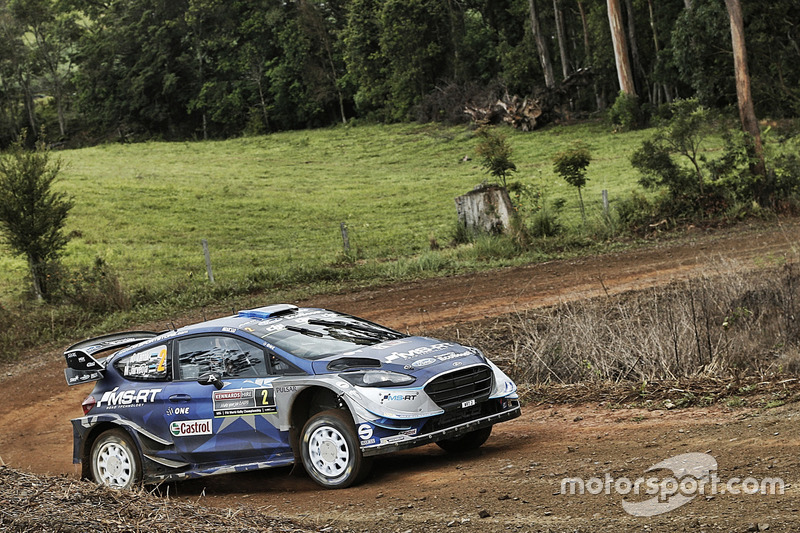 Отт Тянак и Мартин Ярвеоя, Ford Fiesta WRC