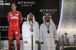 Podium: tercero, Sebastian Vettel, Ferrari