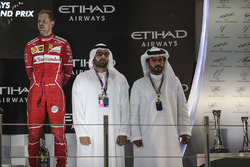Podium: tercero, Sebastian Vettel, Ferrari