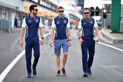 Sergey Sirotkin, Williams walks the track