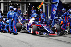 Пит-стоп: Брендон Хартли, Scuderia Toro Rosso STR13