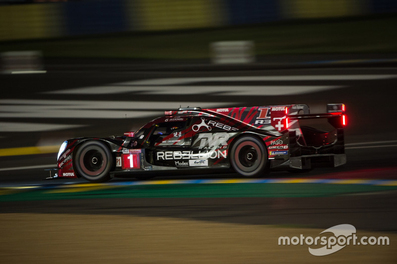 #1 Rebellion Racing Rebellion R-13: Andre Lotterer, Neel Jani, Bruno Senna