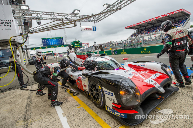 #7 Toyota Gazoo Racing Toyota TS050: Mike Conway, Kamui Kobayashi, Jose Maria Lopez