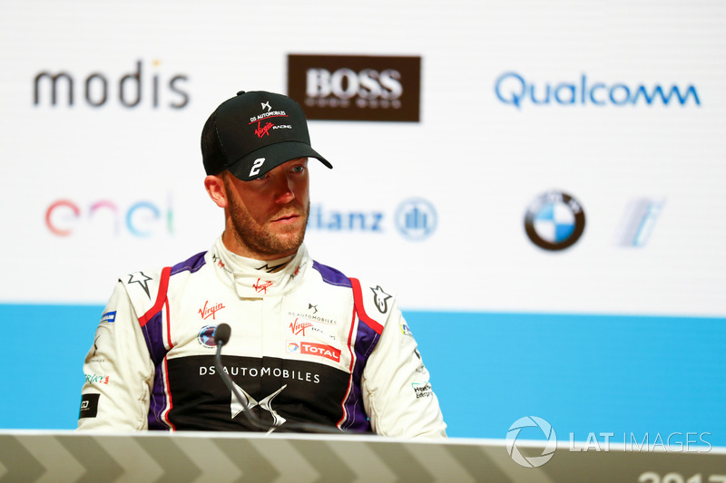 Sam Bird, DS Virgin Racing, in the post race press conference