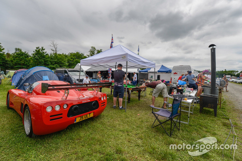 Camping atmosphere at 24 Hours of Le Mans HighRes Professional