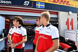 Charles Leclerc, Sauber et Marcus Ericsson, Sauber