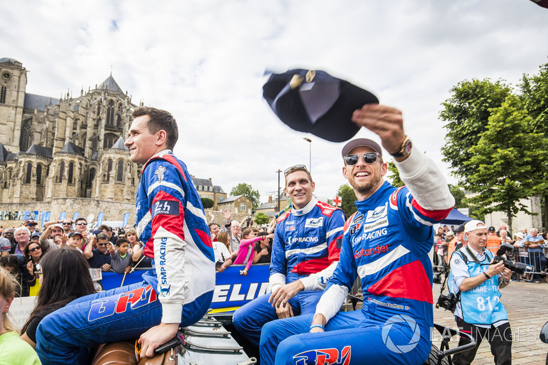 #11 SMP Racing BR Engineering BR1: Mikhail Aleshin, Vitaly Petrov, Jenson Button