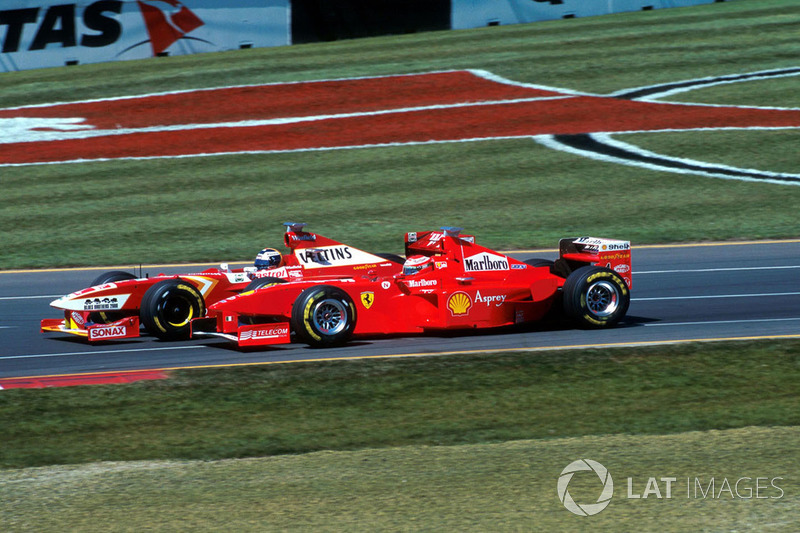 Heinz-Harald Frentzen, Williams FW20, Eddie Irvine, Ferrari F300