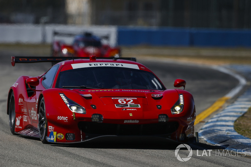 #62 Risi Competizione Ferrari 488 GTE, GTLM: Alessandro Pier Guidi, Toni Vilander, James Calado