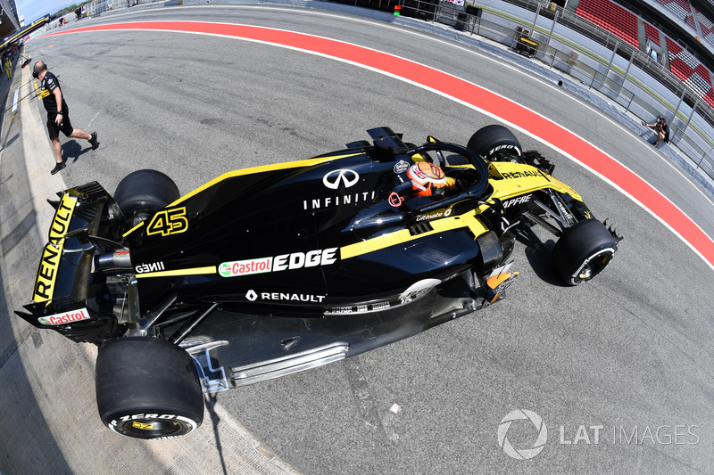 Jack Aitken, Renault Sport F1 Team R.S. 18