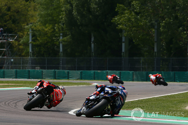 Chaz Davies, Aruba.it Racing-Ducati SBK Team, Michael van der Mark, Pata Yamaha