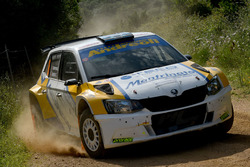 Giovanni Manfrinato, Claudio Condotta, Skoda Fabia R5, Team Autoservice Sport