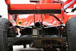 Ferrari SF71H rear diffuser detail