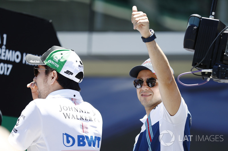 Sergio Perez, Force India, Felipe Massa, Williams