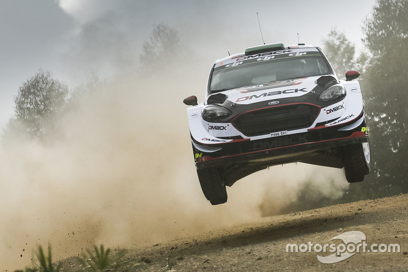 Elfyn Evans, Daniel Barritt, Ford Fiesta WRC, M-Sport