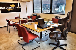 Visite du bureau de Motorsport.com en Suisse