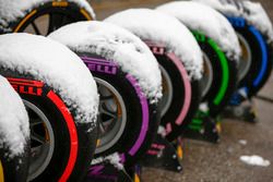 Pirelli 2018 line up covered in snow