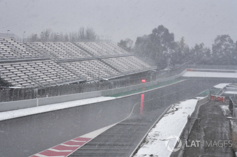 Snow stops testing