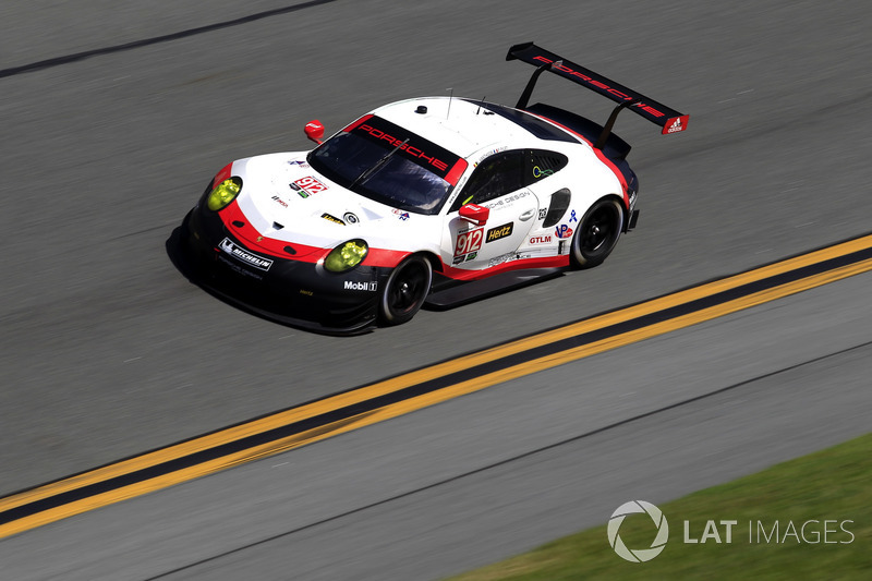 #912 Porsche Team North America Porsche 911 RSR: Patrick Pilet, Laurens Vanthoor