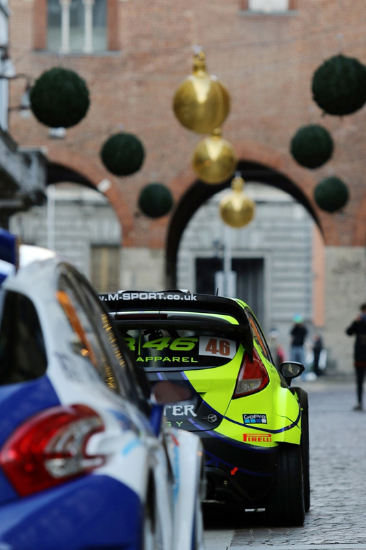 Valentino Rossi, Carlo Cassina, Ford Fiesta WRC