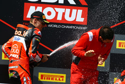 Podio: Chaz Davies, Aruba.it Racing-Ducati SBK Team
