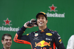 Race winner Daniel Ricciardo, Red Bull Racing