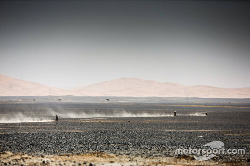 Moto en acción