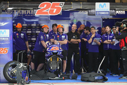 Garage de Maverick Viñales, Yamaha Factory Racing