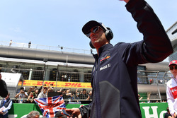 Daniel Ricciardo, Red Bull Racing on the drivers parade