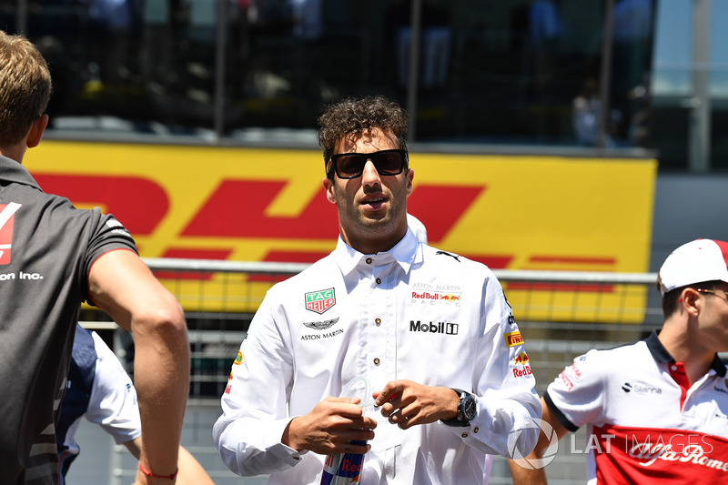Parade pembalap: Daniel Ricciardo, Red Bull Racing