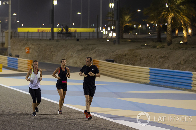 Robert Kubica, Williams runs the track