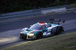 #1 Audi Sport Team Land Audi R8 LMS GT3: Christopher Mies, Kelvin van der Linde, Sheldon van der Linde, Rene Rast