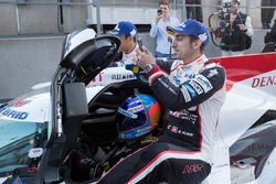 Race winners #8 Toyota Gazoo Racing Toyota TS050: Sébastien Buemi, Kazuki Nakajima, Fernando Alonso 