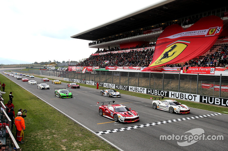 Griglia di partenza del Trofeo Pirelli