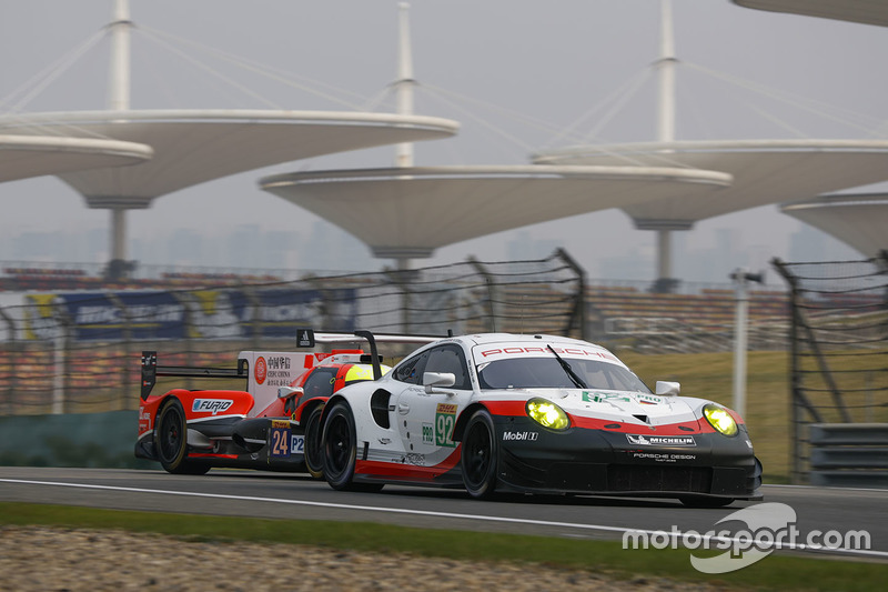 #92 Porsche GT Team Porsche 911 RSR: Michael Christensen, Kevin Estre