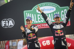 Les Champions du monde Sébastien Ogier et Julien Ingrassia, Ford Fiesta WRC, M-Sport