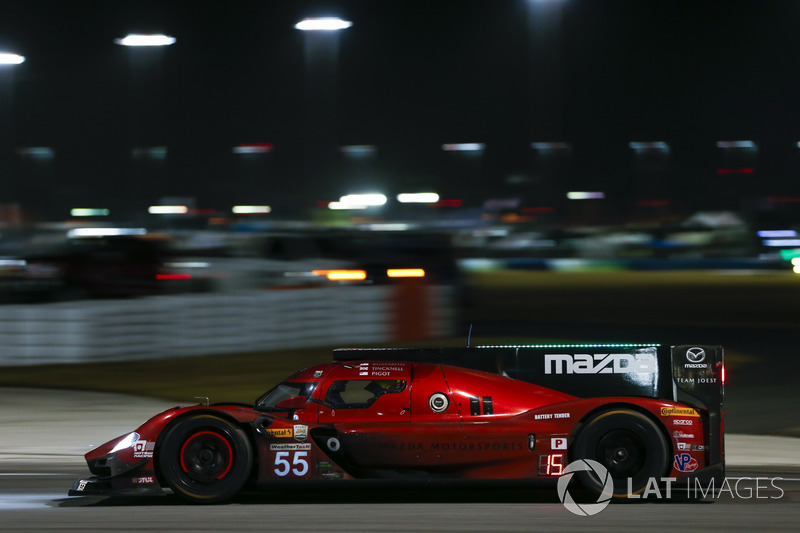 #55 Mazda Team Joest Mazda DPi, P: Jonathan Bomarito, Spencer Pigot, Harry Tincknell