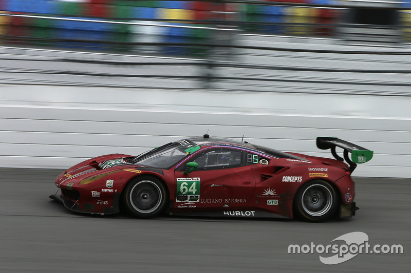 #64 Scuderia Corsa Ferrari 488 GT3: Bill Sweedler, Townsend Bell, Frank Montecalvo, Sam Bird