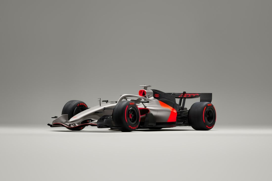 Koncepcyjne malowanie Audi F1 Team RS26