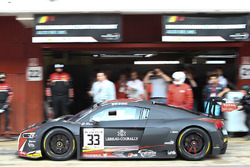 #33 Belgian Audi Club Team WRT Audi R8 LMS: Enzo Ide, Robin Frijns