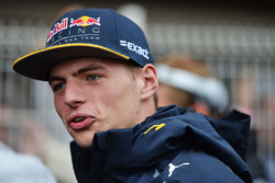 Max Verstappen, Red Bull Racing pilotlar geçit töreninde