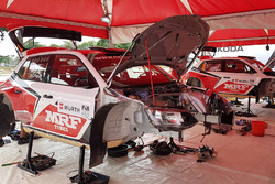 Skoda Fabia R5, Team MRF area
