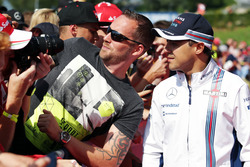 Felipe Massa, Williams with fans