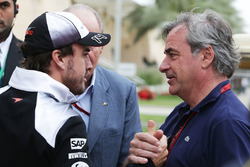 Fernando Alonso, McLaren et Carlos Sainz