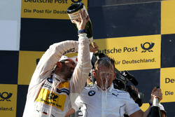 Podium: Timo Glock, BMW Team RMG, BMW M4 DTM and Stefan Reinhold, BMW Team RMG