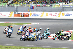 Juanfran Guevara, RBA Racing Team, Andrea Migno, Sky Racing Team VR46 chutent